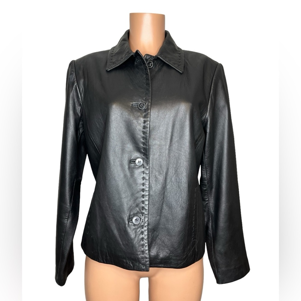 Preston and York Lamb Skin Hip Length Jacket